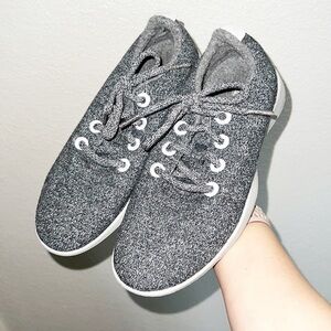 All Birds Women's Gray Wool Runners Shoes